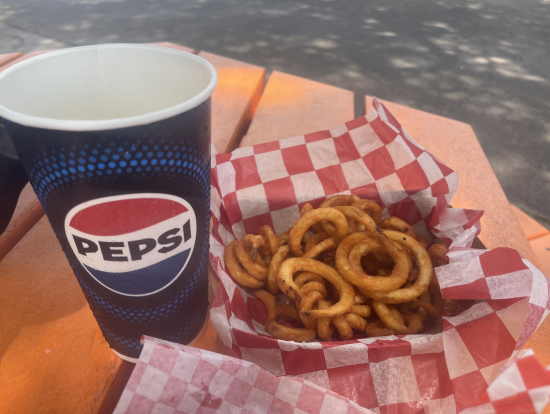 ポテトがカリッカリで美味しかった！！