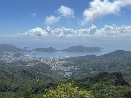 寒霞渓からの眺め