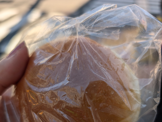 もちもち！こしあんギッシリで美味しかったです。