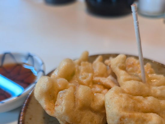 揚げたてのとり天！！！！！美味しかったです