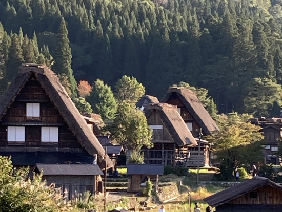 白川郷はとても素敵な所でした