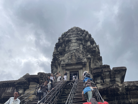 アンコールワット第3回廊へ