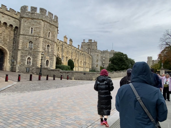 ウィンザー城の入口付近