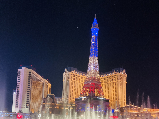 夜景は綺麗です。