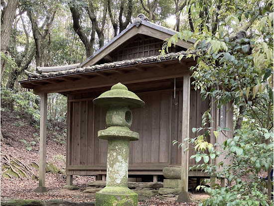 枯松神社。神社といいつつキリシタンのお墓