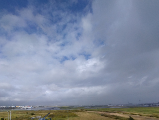 イノベーションシティからの羽田空港