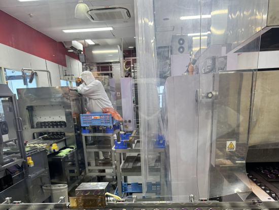 お菓子御殿の工場