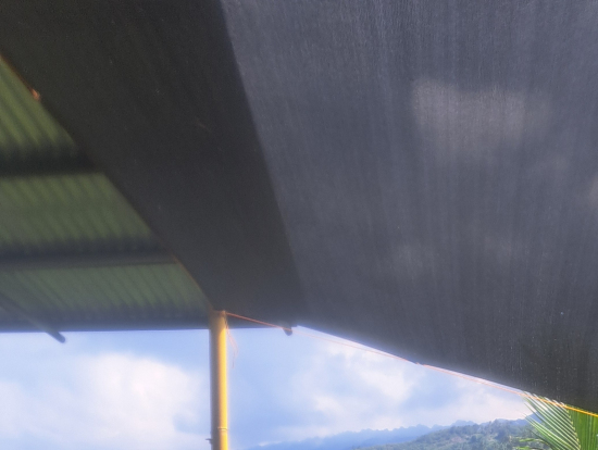 ジップライン1kmを1分位でくだります