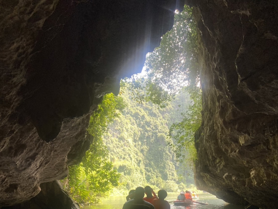 チャンアンの小舟クルーズ