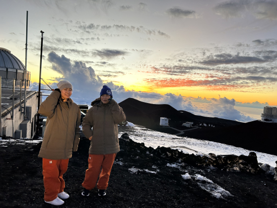 心から楽しむ二人